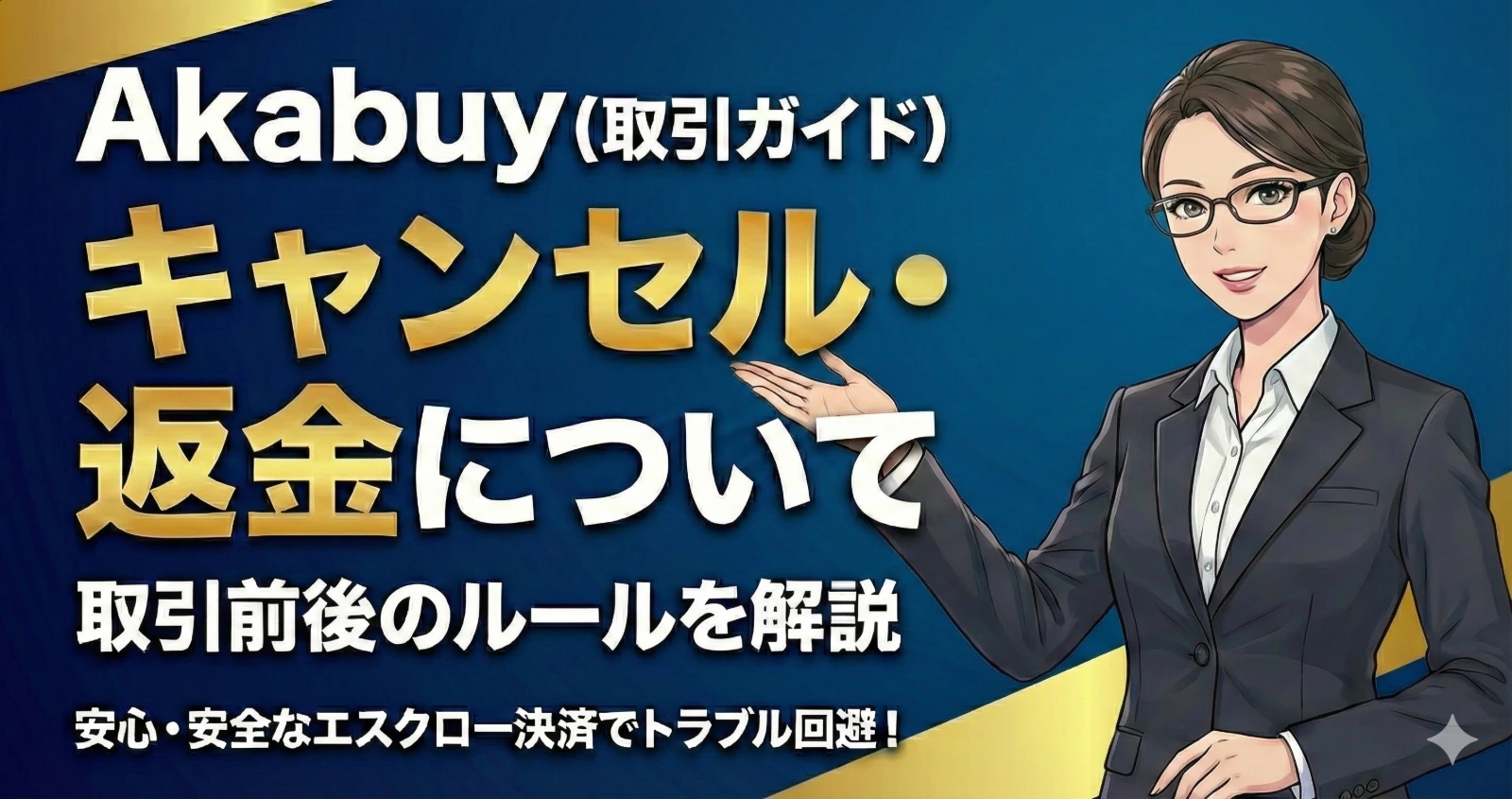 Akabuyのキャンセル・返金について|取引前後のルールを解説